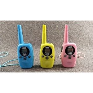 Dr. Meter XF-508 Walkie Talkies for Kids Lot Of 3 with 2 Lanyard Tested Working